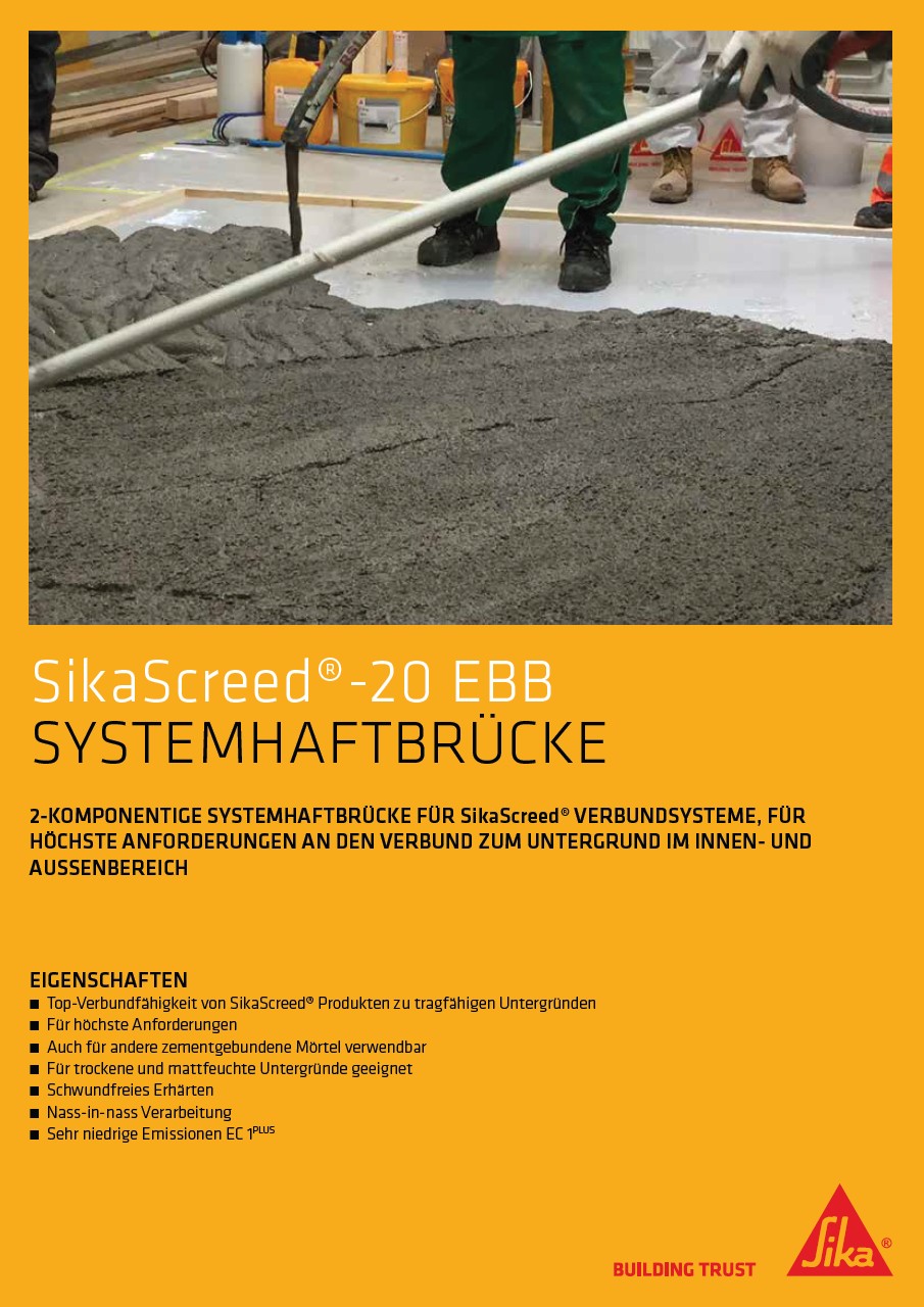 SikaScreed-20 EBB 