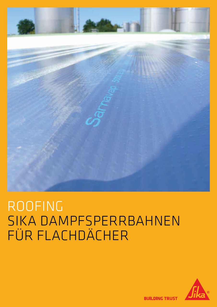 Sika® Dampfsperrbahnen für Flachdächer
