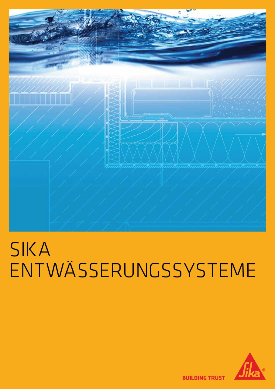 Sika Entwässerungssysteme für Dächer