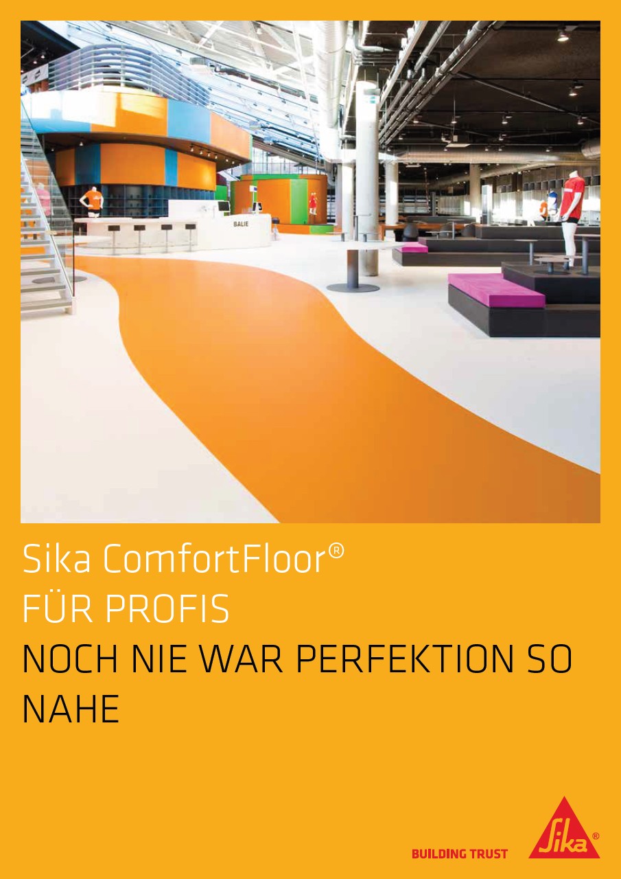 Sika ComfortFloor für Profis