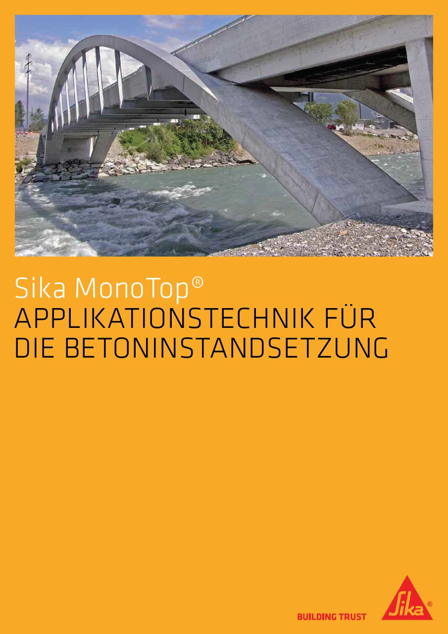 Applikationstechnik für die Betoninstandsetzung