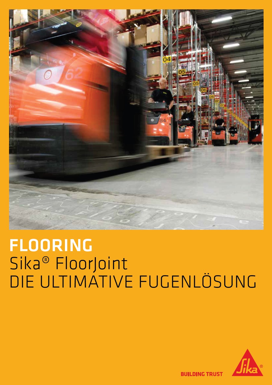 Sika® FloorJoint - Die ultimative Fugenlösung