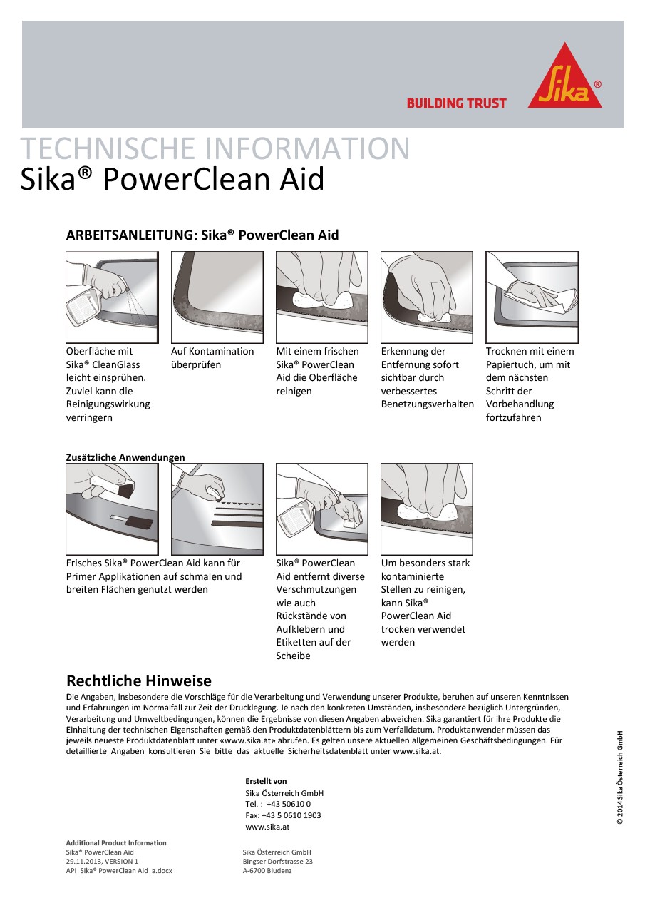 Sika PowerClean Aid