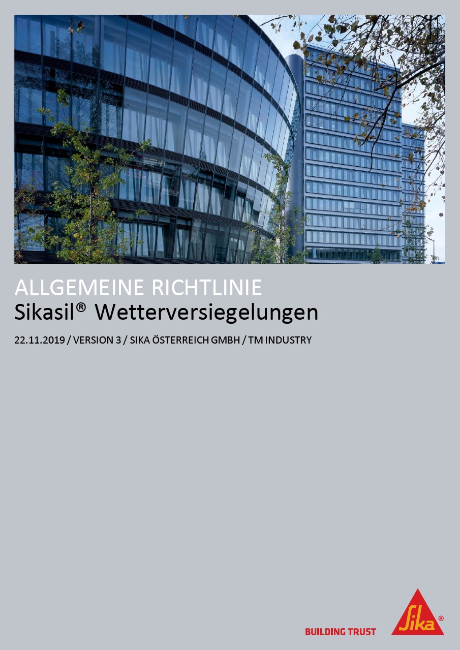 Sikasil Wetterversiegelungen